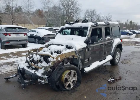 2021 Jeep Wrangler Unlimited Sport S 4X4 from USA, damaged, VIN 1C4HJXDN5MW531650
